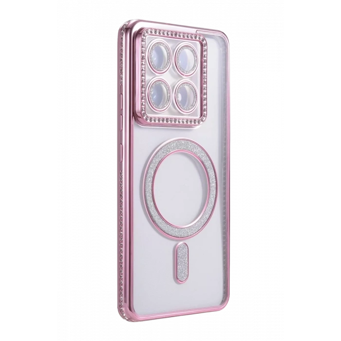 Xiaomi Mi 14T Pro Joke Simli Magneticsafe Kılıf - Pembe