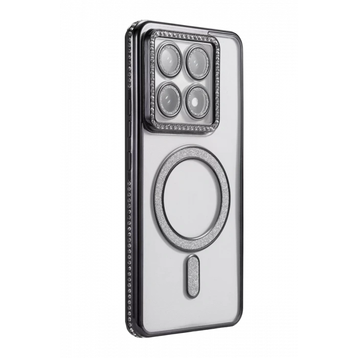 Xiaomi Mi 14T Pro Joke Simli Magneticsafe Kılıf - Siyah