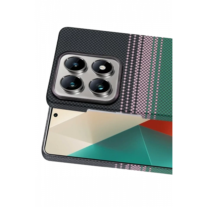 Xiaomi Mi 14T Pro Vega Magsafe Kapak - Yeşil