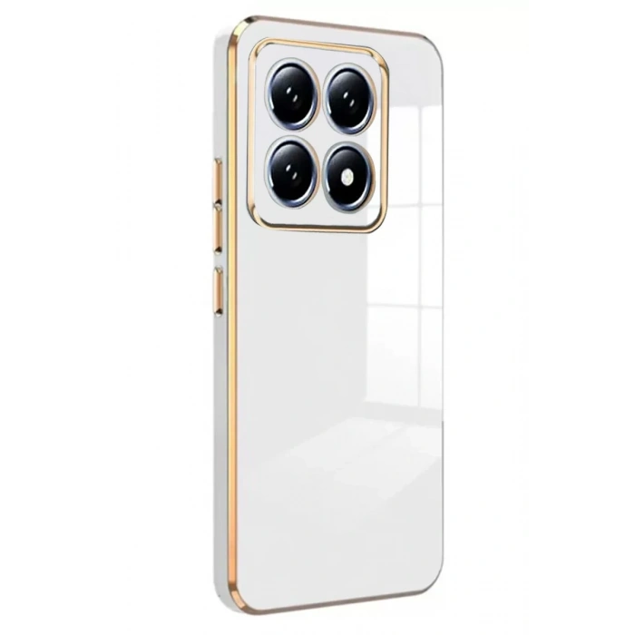 Xiaomi Mi 14T Pro Volet Silikon - Beyaz