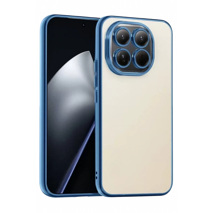 Xiaomi Mi 15 Lensli Silikon - Açık Mavi