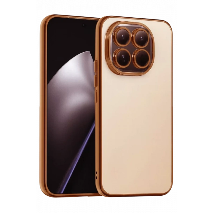 Xiaomi Mi 15 Lensli Silikon - Çöl Titanyum
