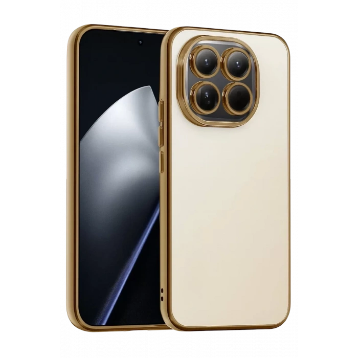 Xiaomi Mi 15 Lensli Silikon - Gold