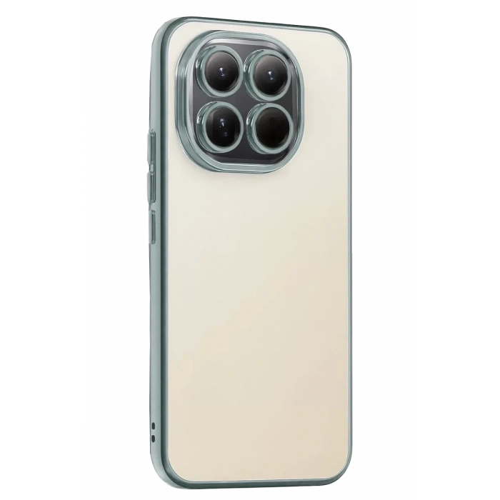 Xiaomi Mi 15 Lensli Silikon - Gümüş