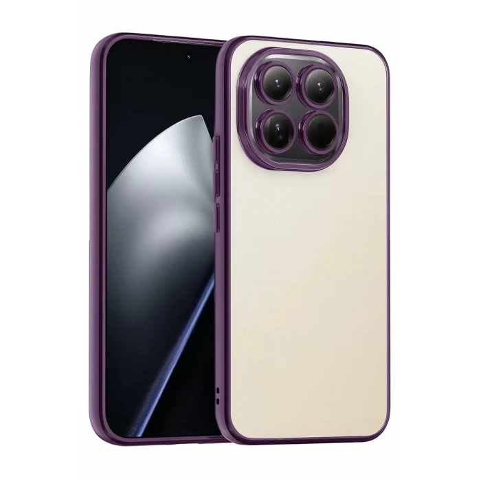 Xiaomi Mi 15 Lensli Silikon - Mor