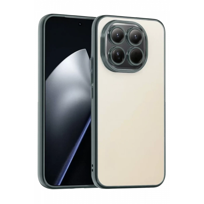 Xiaomi Mi 15 Lensli Silikon - Titan Gri