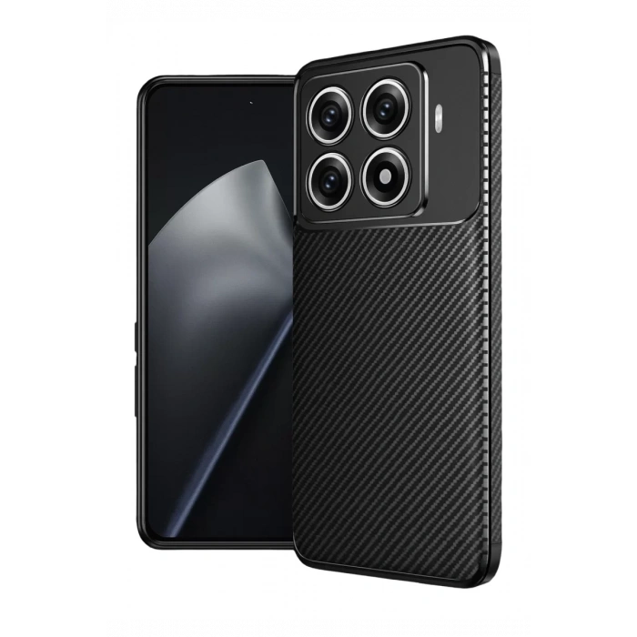Xiaomi Mi 15T Pro Auto Focus Karbon Kapak - Siyah