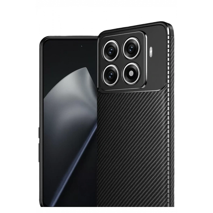 Xiaomi Mi 15T Pro Auto Focus Karbon Kapak - Siyah