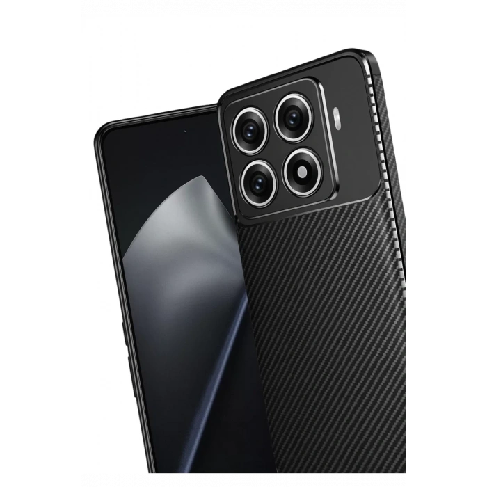 Xiaomi Mi 15T Pro Auto Focus Karbon Kapak - Siyah