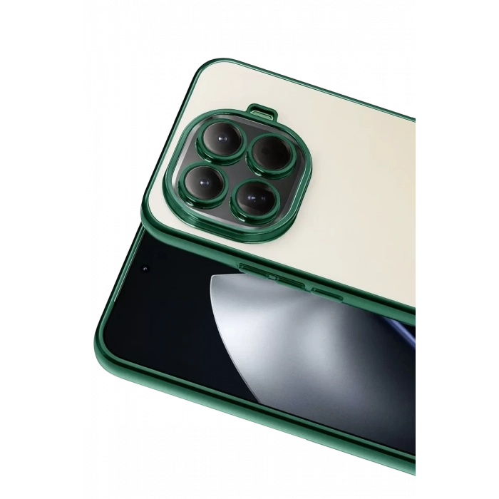 Xiaomi Mi 15T Pro Lensli Silikon - Yeşil