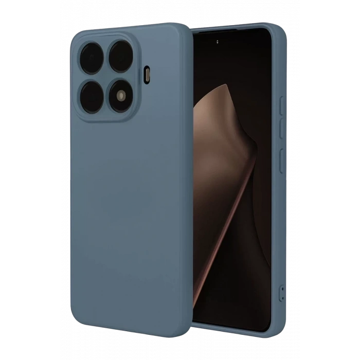 Xiaomi Mi 15T Pro Nano içi Kadife Silikon - Gri