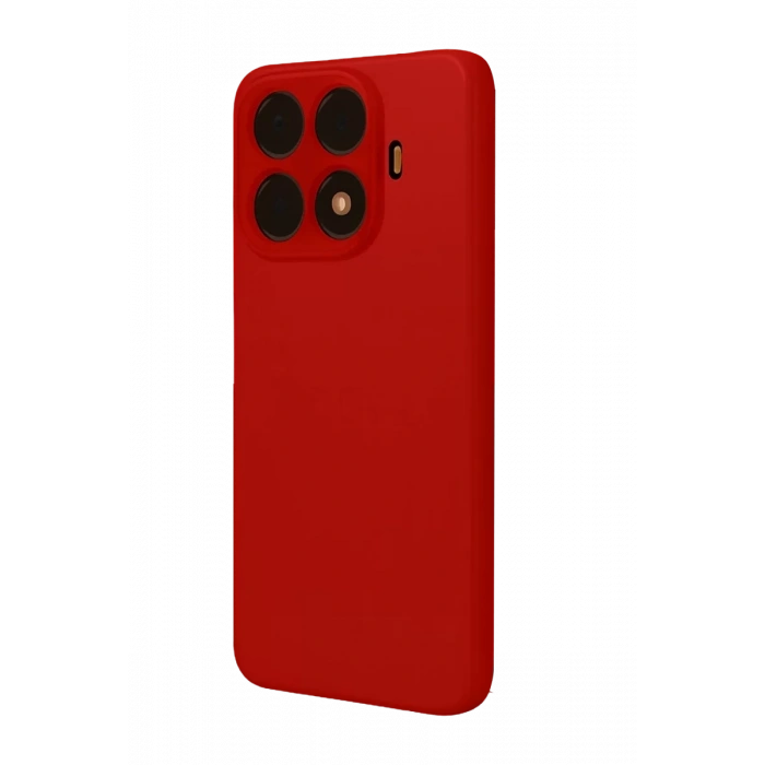 Xiaomi Mi 15T Pro Nano içi Kadife Silikon - Kırmızı