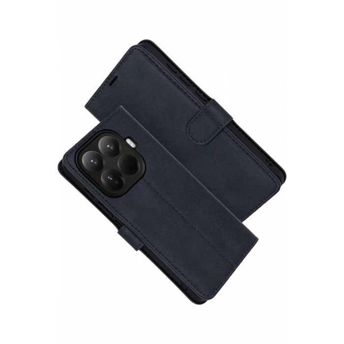 Xiaomi Mi 15T Pro Trend S Plus Kapaklı Kılıf - Lacivert
