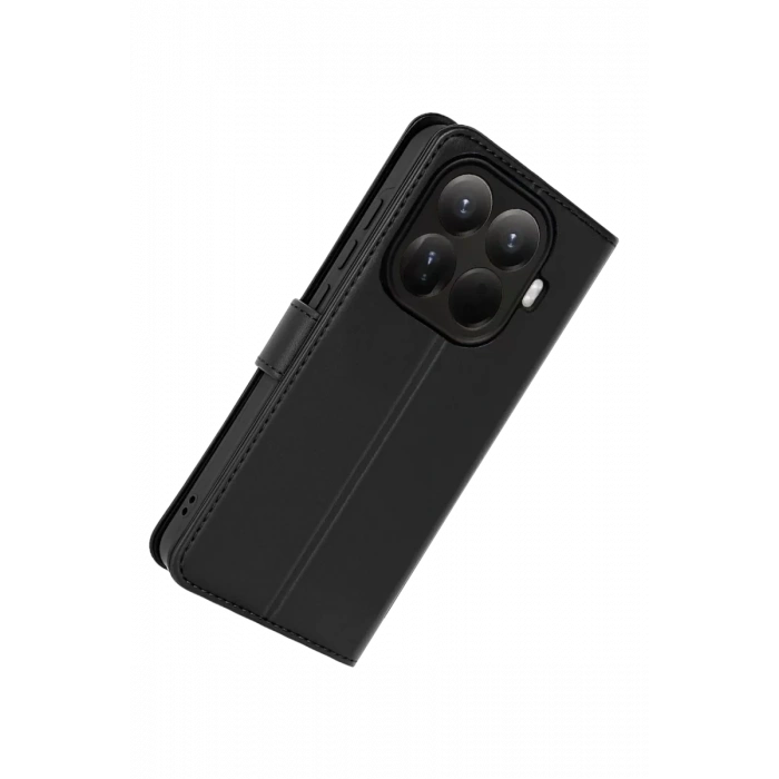 Xiaomi Mi 15T Pro Trend S Plus Kapaklı Kılıf - Siyah