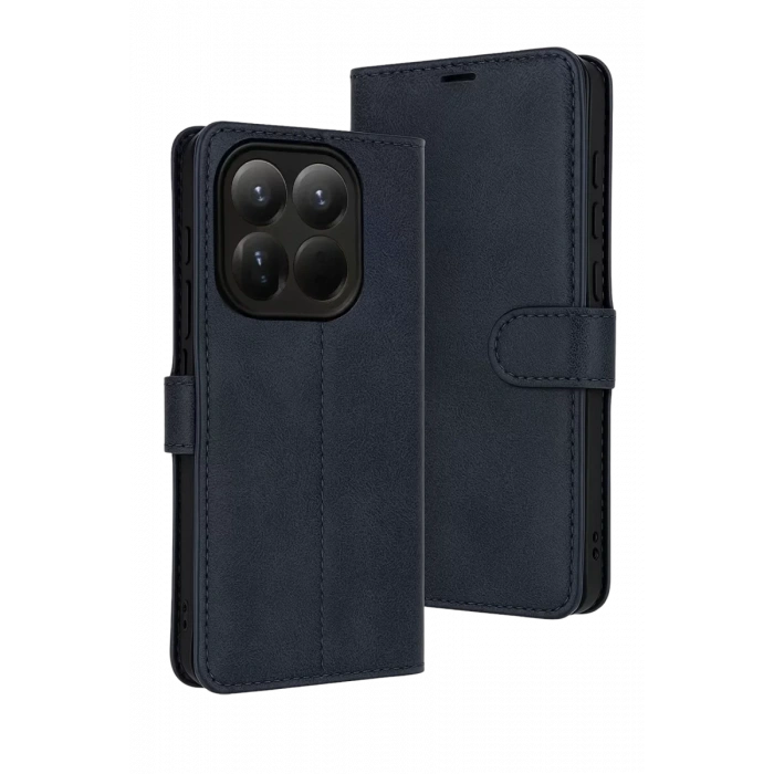 Xiaomi Mi 15T Trend S Plus Kapaklı Kılıf - Lacivert