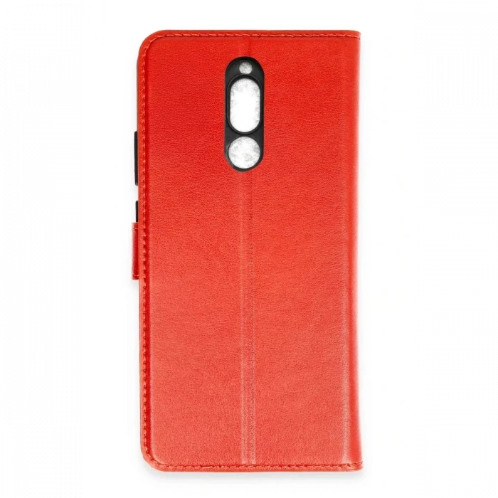 Xiaomi Mi 8 Trend S Plus Kapaklı Kılıf - Kırmızı