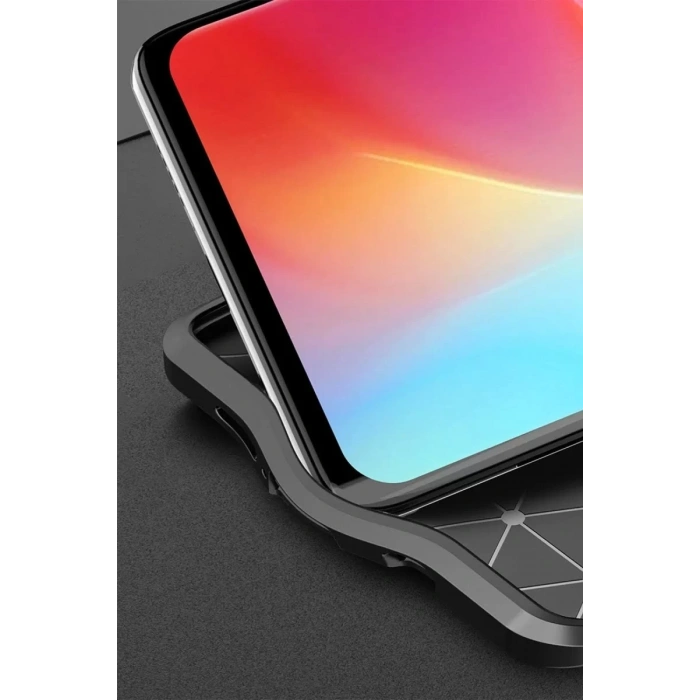 Xiaomi Mi Note 10 Lite Kılıf Auto Focus Kapak - Kırmızı