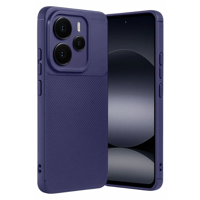 Xiaomi Note 14 5G Auto Focus Karbon Kapak - Lacivert
