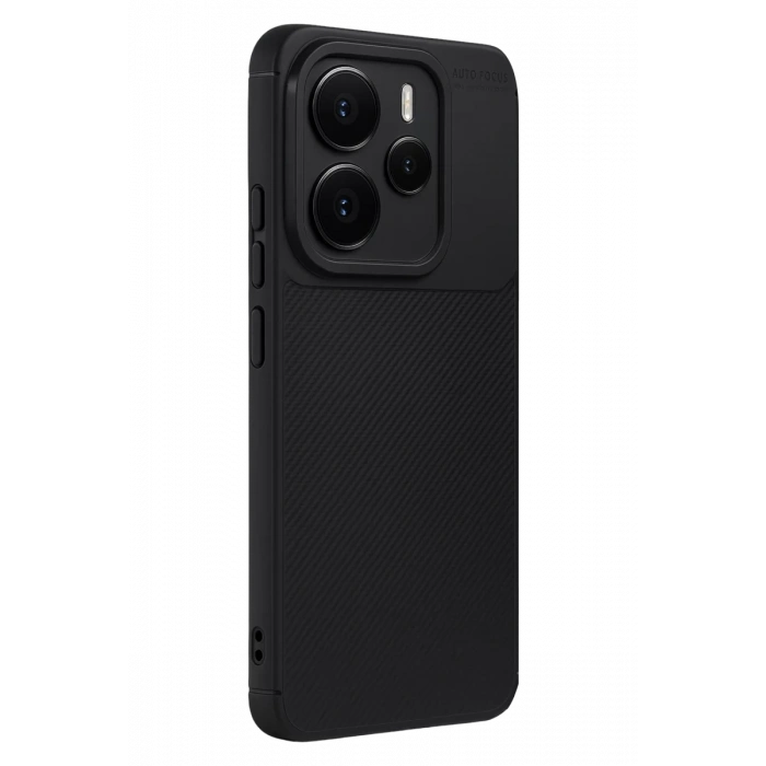 Xiaomi Note 14 5G Auto Focus Karbon Kapak - Siyah