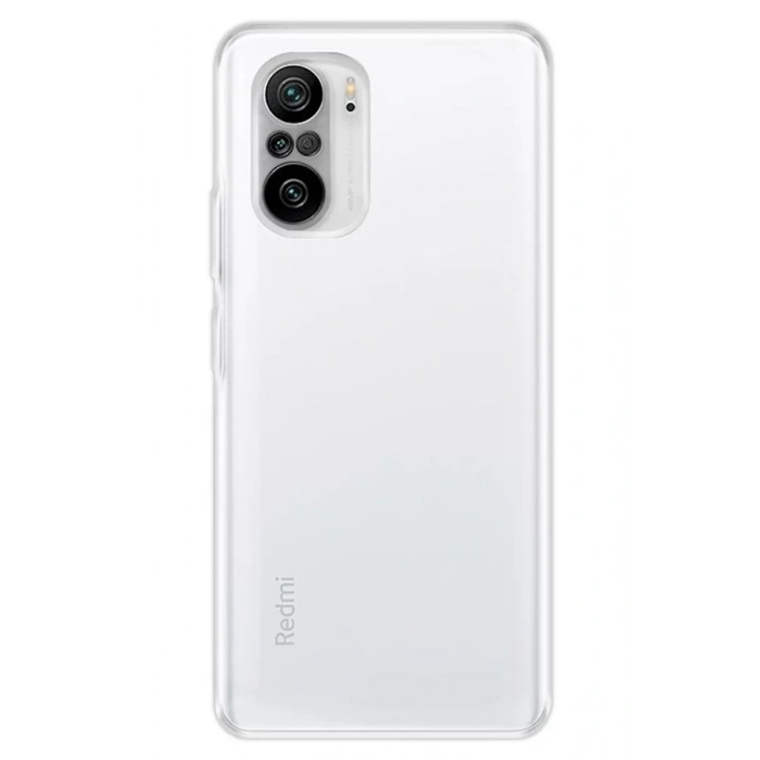 Xiaomi Poco F3 Kılıf Deluxe 2mm Şeffaf Silikon - Şeffaf