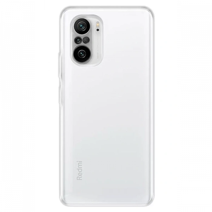 Xiaomi Poco F3 Kılıf Deluxe 2mm Şeffaf Silikon - Şeffaf