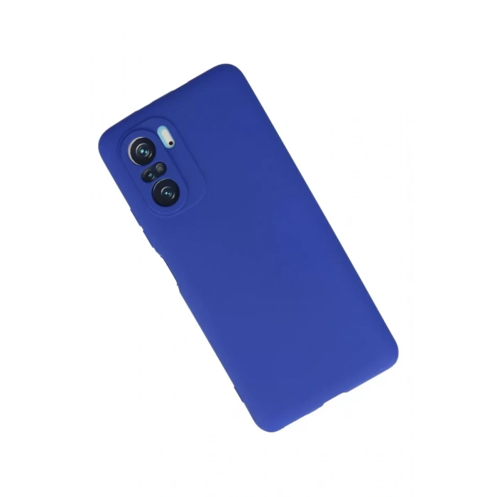Xiaomi Poco F3 Kılıf First Silikon - Lacivert
