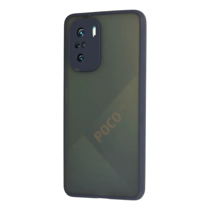 Xiaomi Poco F3 Kılıf Montreal Silikon Kapak - Lacivert