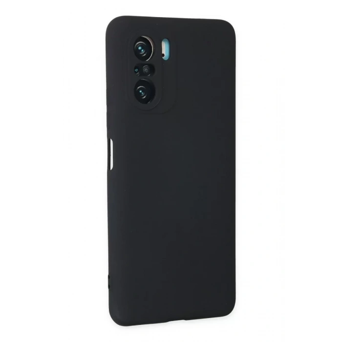 Xiaomi Poco F3 Kılıf Nano içi Kadife Silikon - Lacivert