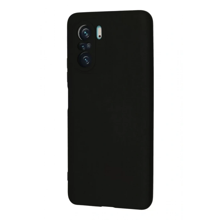 Xiaomi Poco F3 Kılıf Nano içi Kadife Silikon - Siyah