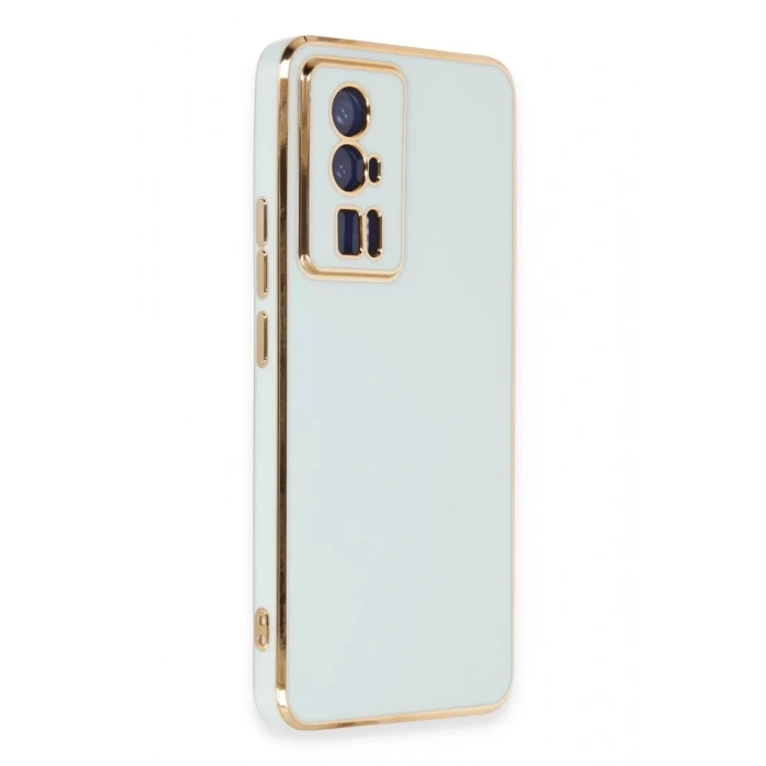 Xiaomi Poco F5 Pro Kılıf Volet Silikon - Açık Yeşil