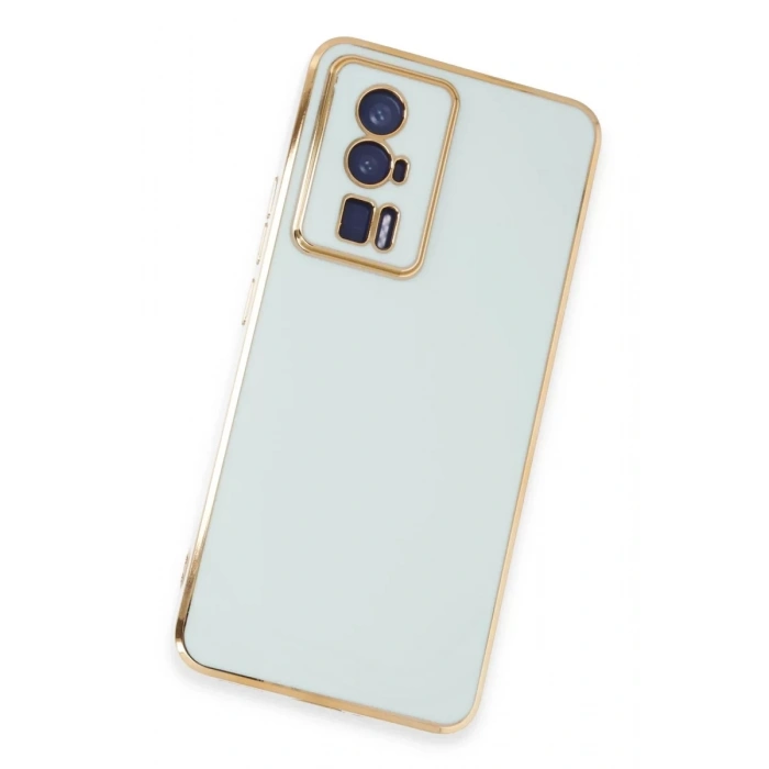 Xiaomi Poco F5 Pro Kılıf Volet Silikon - Açık Yeşil