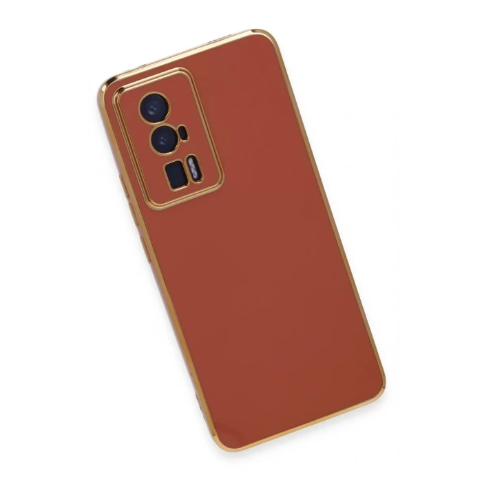 Xiaomi Poco F5 Pro Kılıf Volet Silikon - Kırmızı