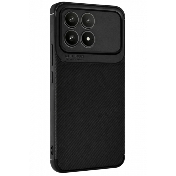 Xiaomi Poco F8 Pro Auto Focus Karbon Kapak - Siyah