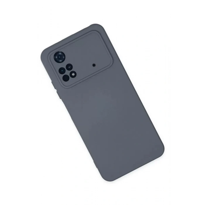Xiaomi Poco M4 Pro 4G Kılıf Nano içi Kadife Silikon - Gri