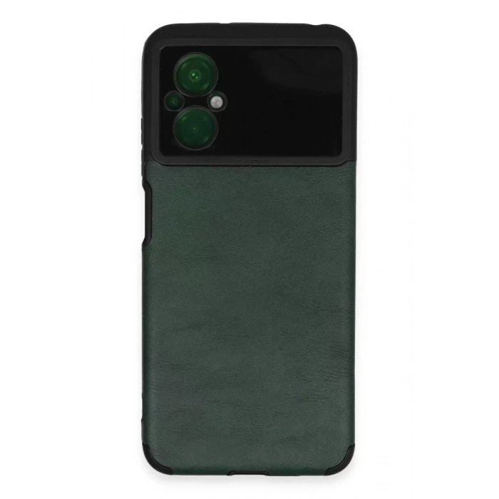 Xiaomi Poco M5 Kılıf Loop Deri Silikon - Yeşil