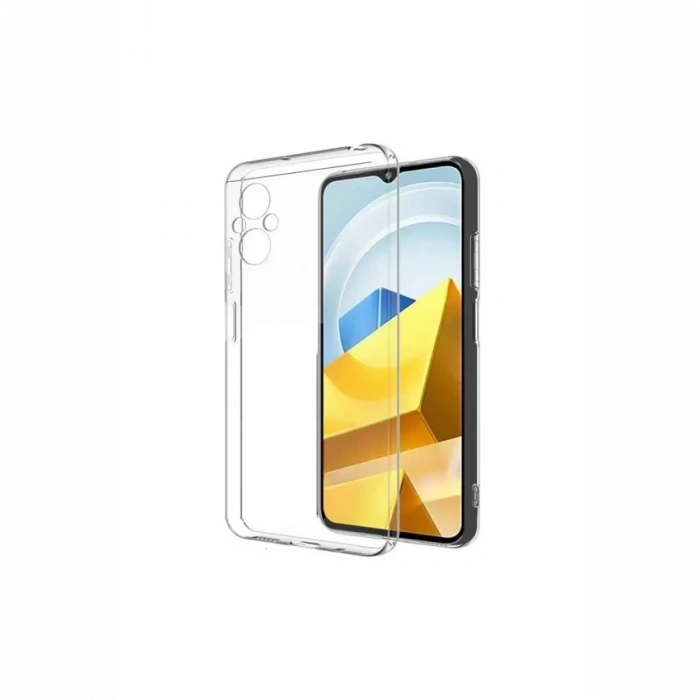 Xiaomi Poco M5 Kılıf Lüx Şeffaf Silikon
