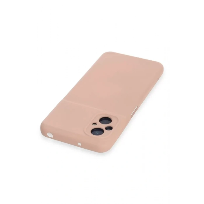 Xiaomi Poco M5 Kılıf Nano içi Kadife Silikon - Pudra