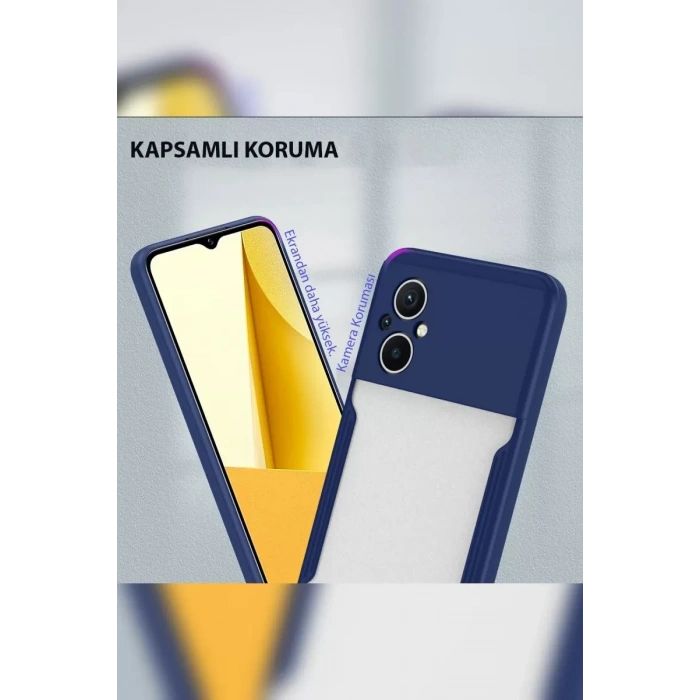 Xiaomi Poco M5 Kılıf Platin Silikon - Yeşil