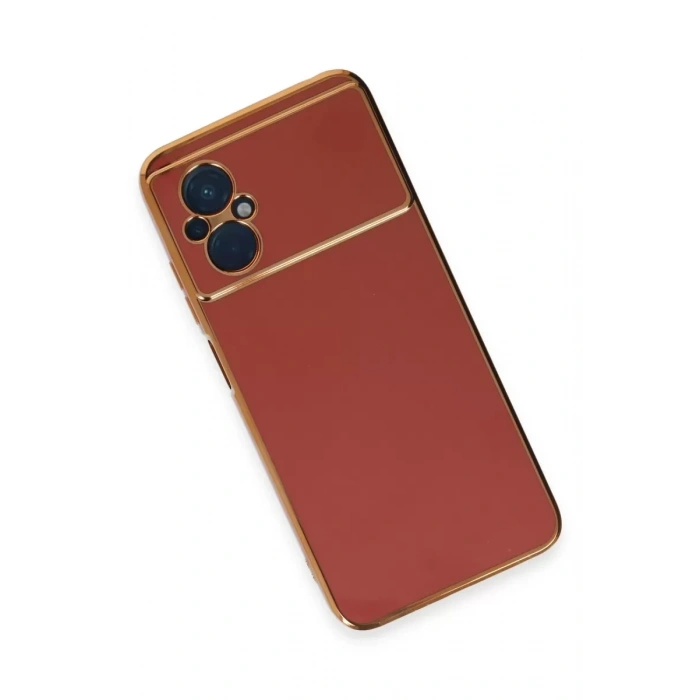 Xiaomi Poco M5 Kılıf Volet Silikon - Kırmızı