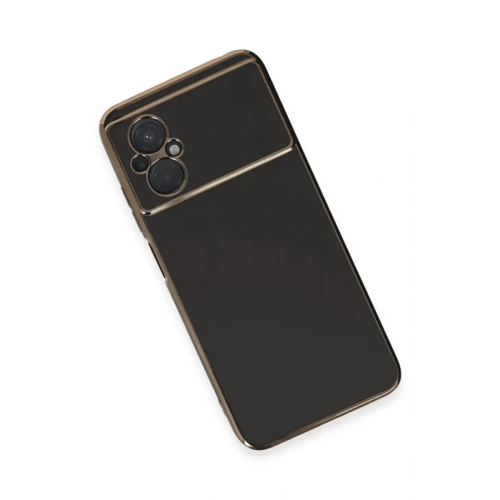 Xiaomi Poco M5 Kılıf Volet Silikon - Siyah