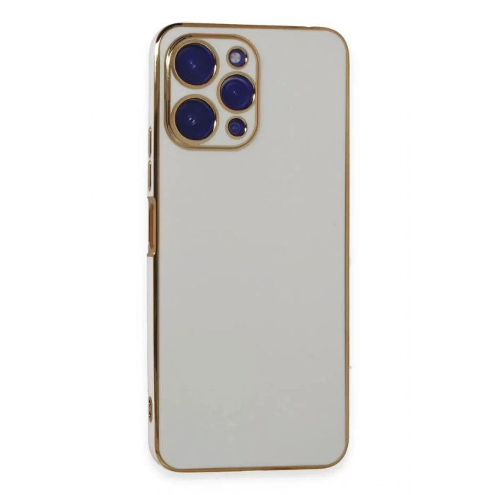 Xiaomi Poco M6 Pro 5G Kılıf Volet Silikon - Beyaz