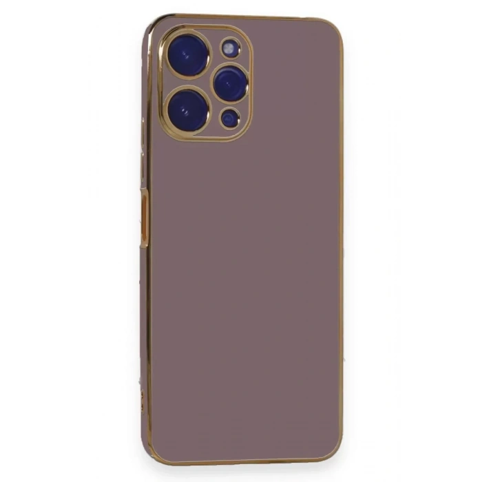 Xiaomi Poco M6 Pro 5G Kılıf Volet Silikon - Mor