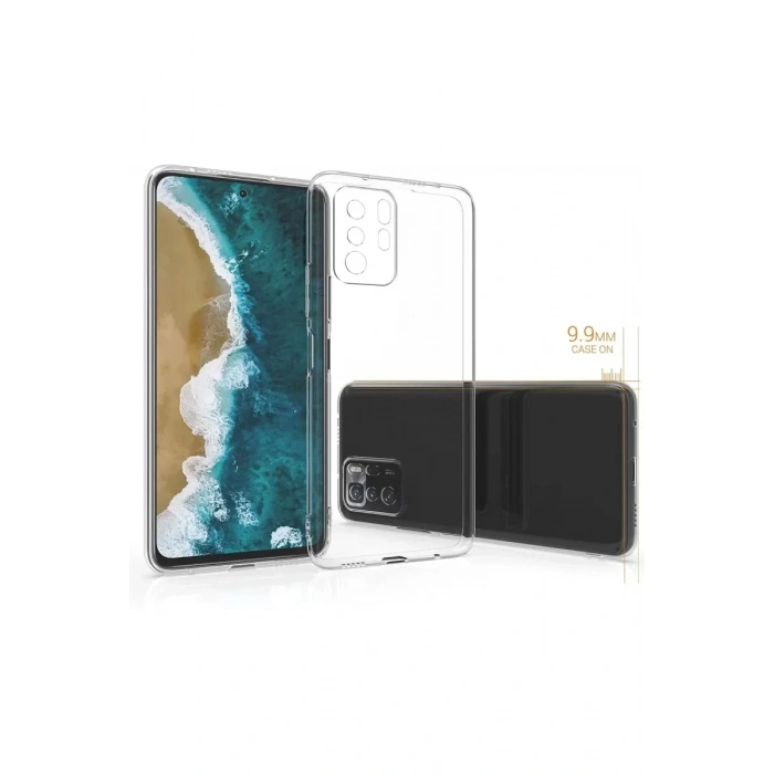 Xiaomi Poco X3 GT Kılıf Lüx Şeffaf Silikon