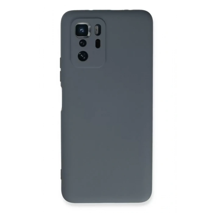 Xiaomi Poco X3 GT Kılıf Nano içi Kadife Silikon - Gri