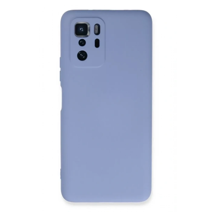 Xiaomi Poco X3 GT Kılıf Nano içi Kadife Silikon - Lila