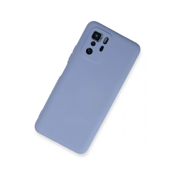 Xiaomi Poco X3 GT Kılıf Nano içi Kadife Silikon - Lila