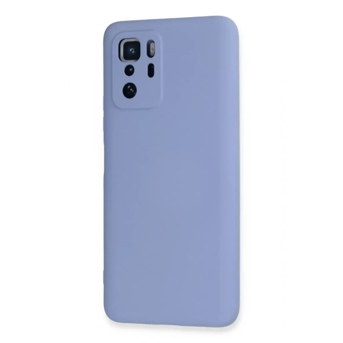 Xiaomi Poco X3 GT Kılıf Nano içi Kadife Silikon - Lila