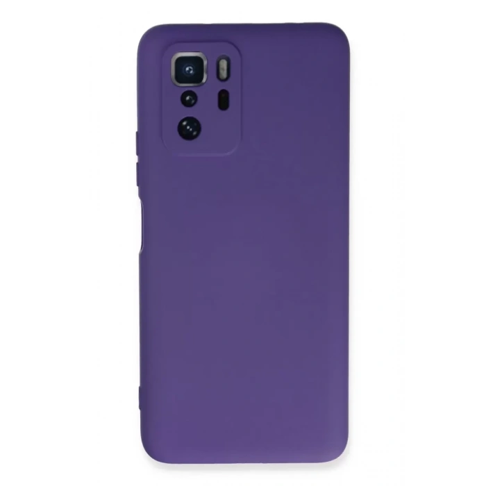 Xiaomi Poco X3 GT Kılıf Nano içi Kadife Silikon - Mor