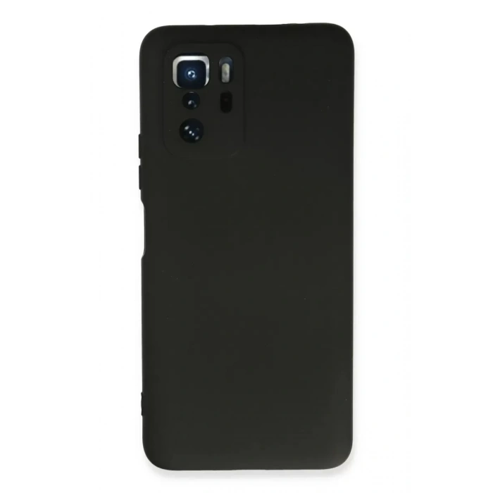Xiaomi Poco X3 GT Kılıf Nano içi Kadife Silikon - Siyah
