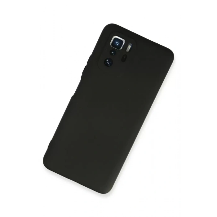 Xiaomi Poco X3 GT Kılıf Nano içi Kadife Silikon - Siyah